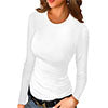 Load image into Gallery viewer, Anygrew Womens Scoop Neck Henley Sweatshirts Sexy Fall Long Sleeve Shirts
