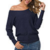 Load image into Gallery viewer, Anygrew Women&#39;s Off Shoulder Sweater Long Sleeve Pullover Knit Jumper
