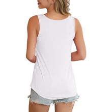 Load image into Gallery viewer, Anygrew Women&#39;s Sleeveless Criss Cross Casual Tank Tops Basic Blouse
